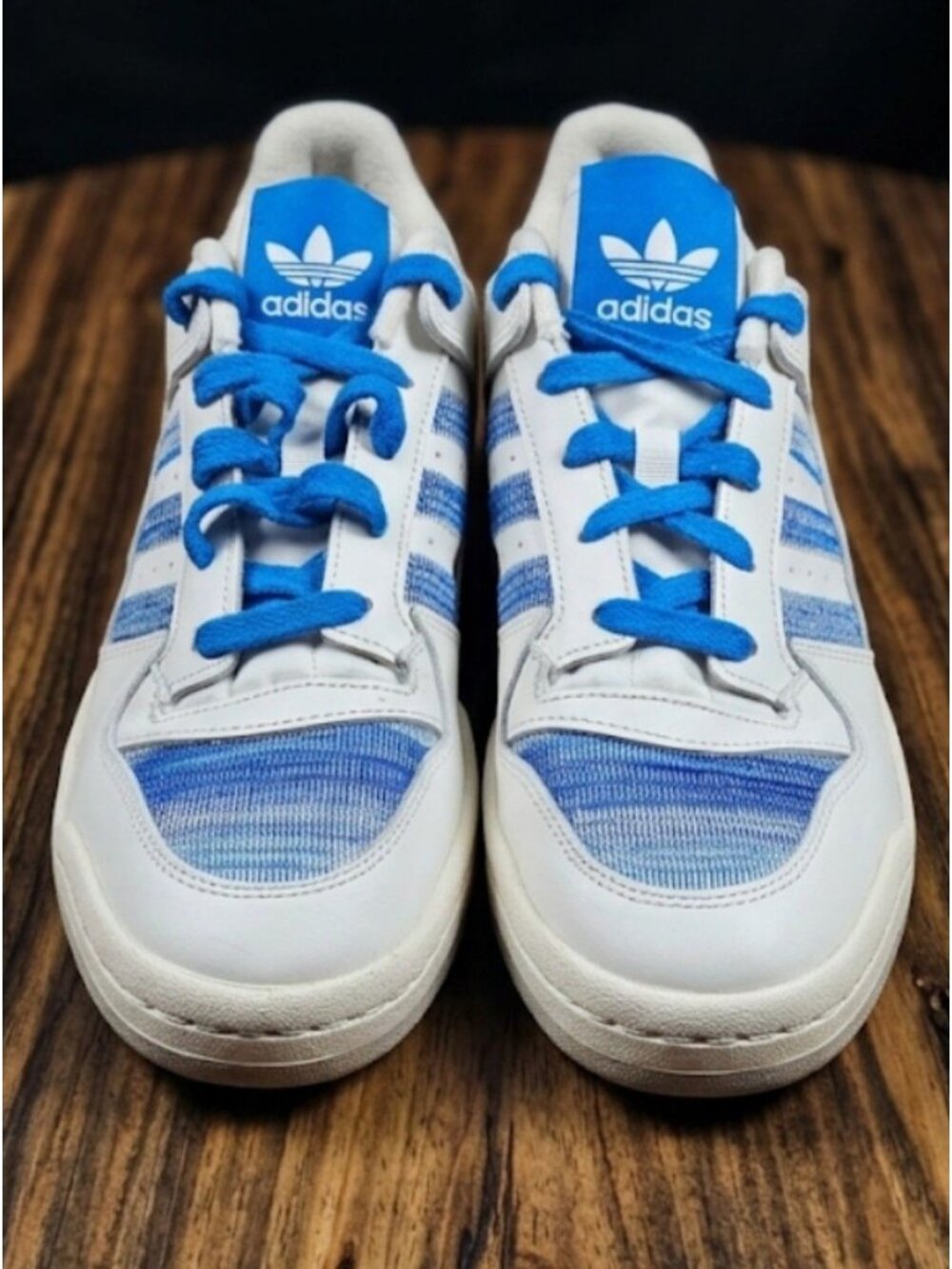 Adidas Serape Pack Forum Low CL Cloud White /Blue Bird /Royal Men 8/ Women 9.5